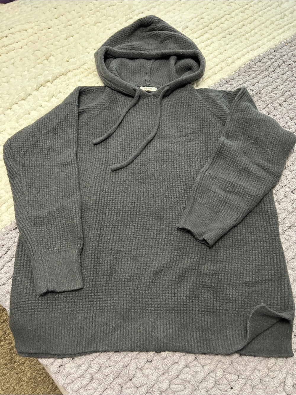 Maurice’s Hooded Sweater Gray Large